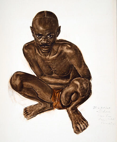 Masua, Tike-Tik (Arebi) Haut Ouelle, from Dessins et Peintures d Afrique