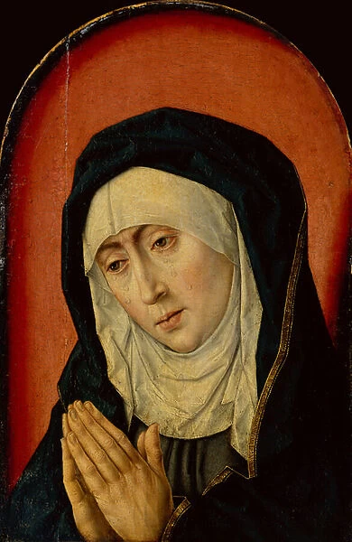 The Mater Dolorosa (oil on panel)