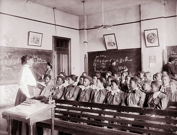 A Mathematics class at Tuskegee Institute