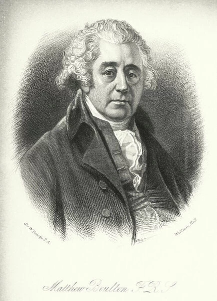 Matthew Boulton, FRS (engraving)