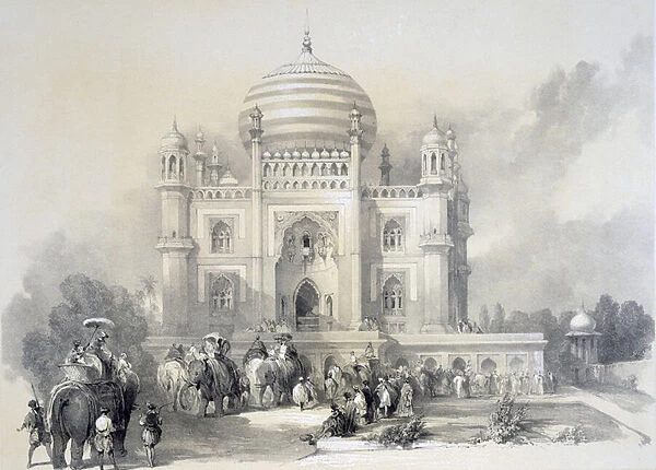 Mausoleum of Jufhir Junge, Delhi, from The Oriental Portfolio