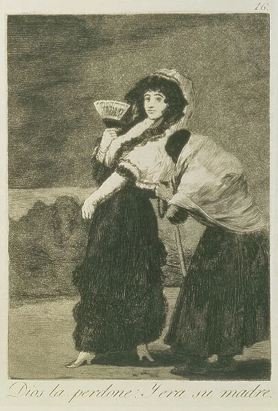 'May God forgive her: it was her mother', 1797 (etching and aquatint)