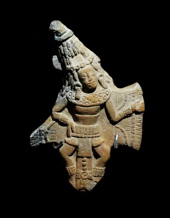 Framed Print : A Mayan dancer