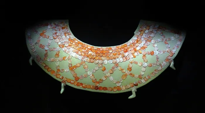 Framed Print : Mayan shell pectoral Framed Print : Mayan shell pectoral
