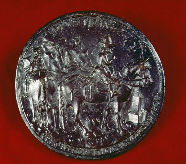 Medal depicting John Paleologus VIII (d. 1448) (bronze)