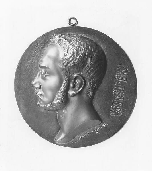 Medallion of Zygmunt Krasiaski (bronze)