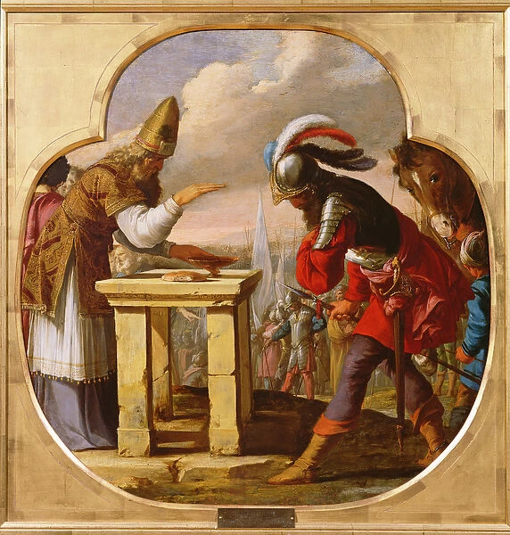 The Meeting of Abraham and Melchizedek, c. 1630 (oil on copper)