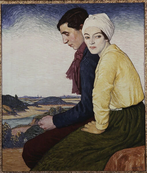 The Meeting Place, 1915 (oil on canvas)