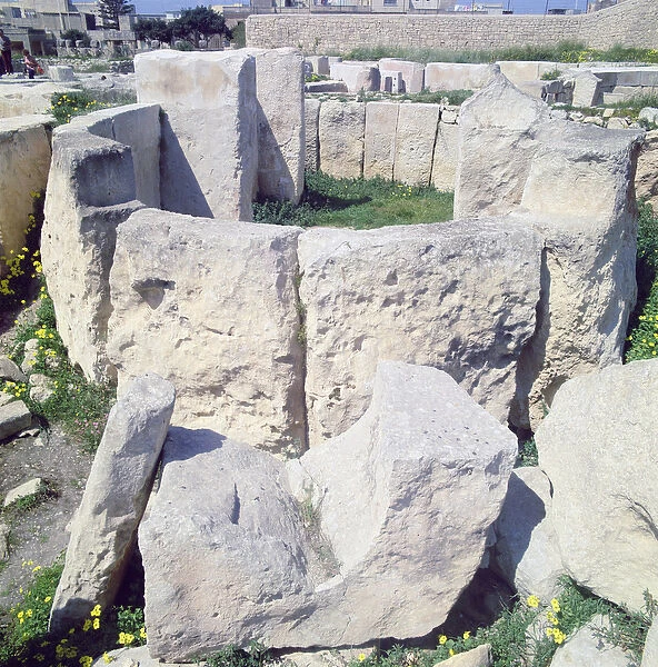 Megalithic temple site (photo)