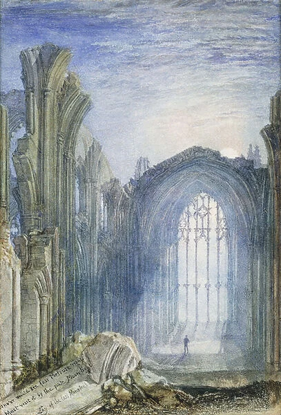 Melrose Abbey: An Illustration to Sir Walter Scotts