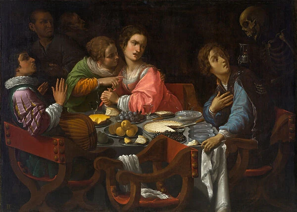 Memento Mori: Death Comes to the Table, circa 1630-1638 (oil on canvas)