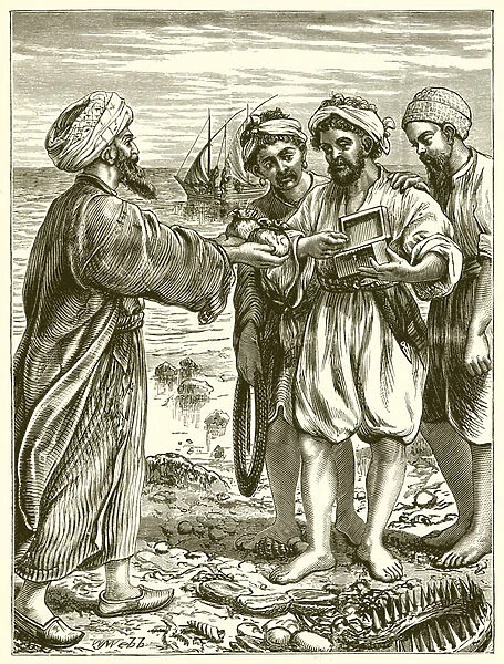 The Merchant seeking goodly Pearls (engraving)