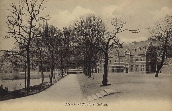 Merchant Taylors School (b  /  w photo)