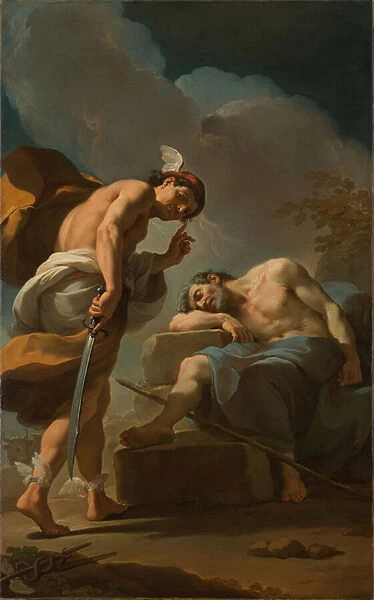 Mercury About to Behead Argus, c. 1770-1775 (oil on canvas)