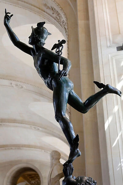 Mercury in flight (bronze)