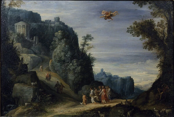 Mercury and Herse, c. 1605 (oil on copper panel)