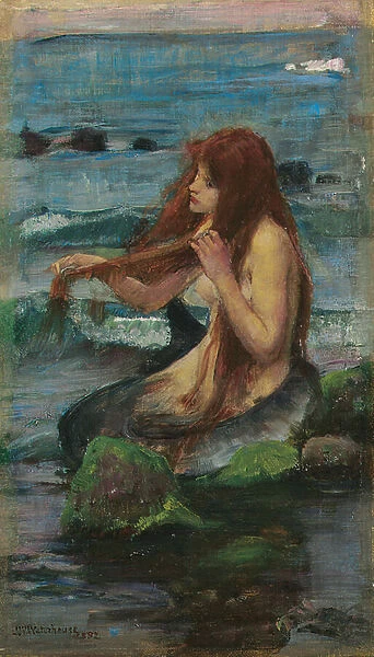 The Mermaid, 1892 (oil on canvas)