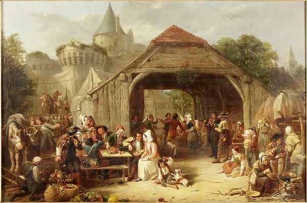 Merrymaking, 1841 (oil on canvas)
