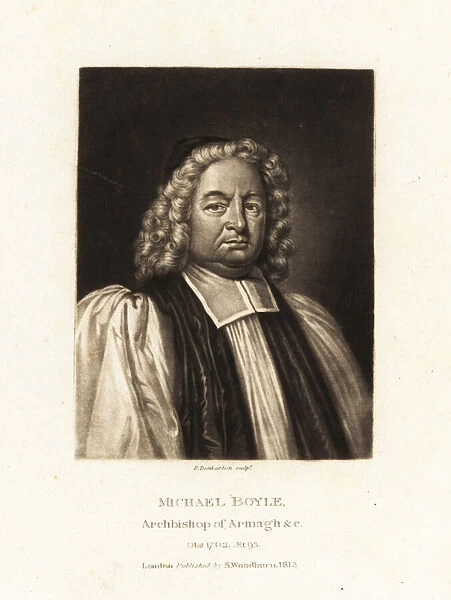 Michael Boyle, 1609-1702, Church of Ireland bishop. 1814 (engraving)
