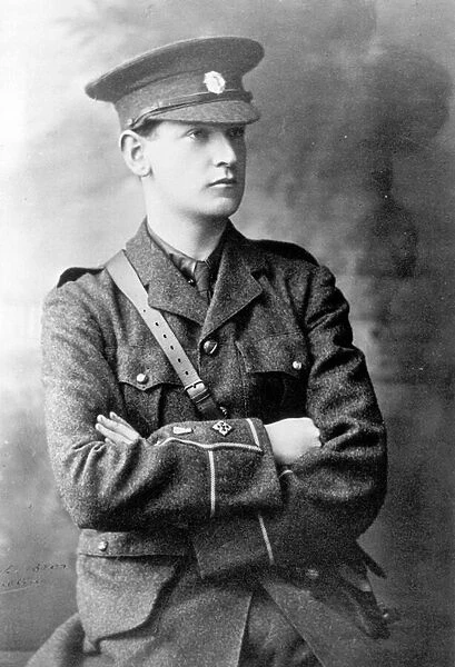 Michael Collins (1890-1922) in the uniform of the Irish Republican Army, c