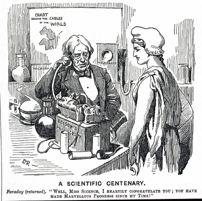 Framed Print : Michael Faraday