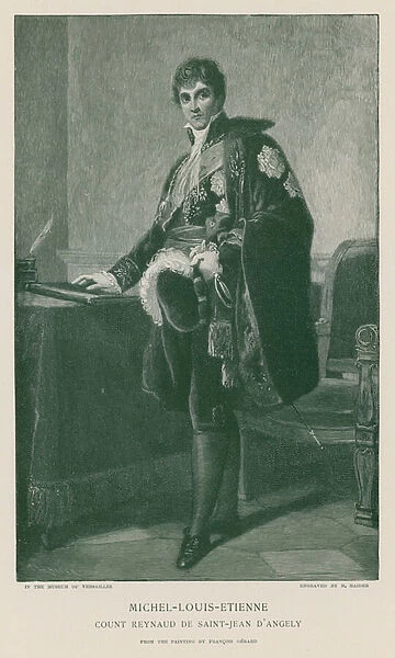 Michel-Louis-Etienne, Count Reynaud de Saint-Jean d Angely (engraving)