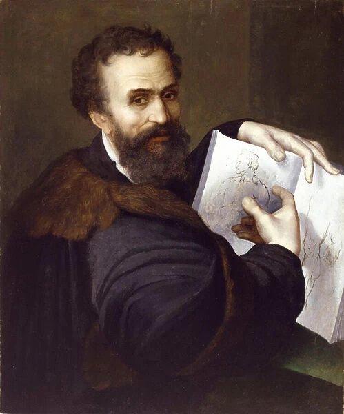 Michelangelo Buonarroti, c. 1520 (oil on wood)