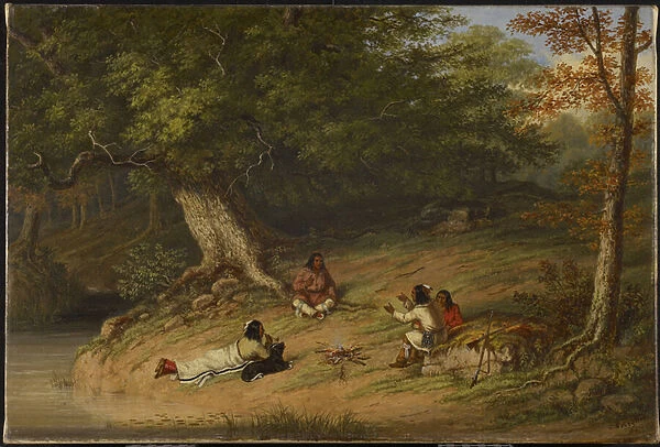 Midday Rest, 1854 (oil on canvas)