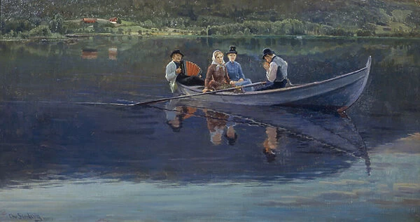Midsummer Eve, 1888 (oil on canvas)