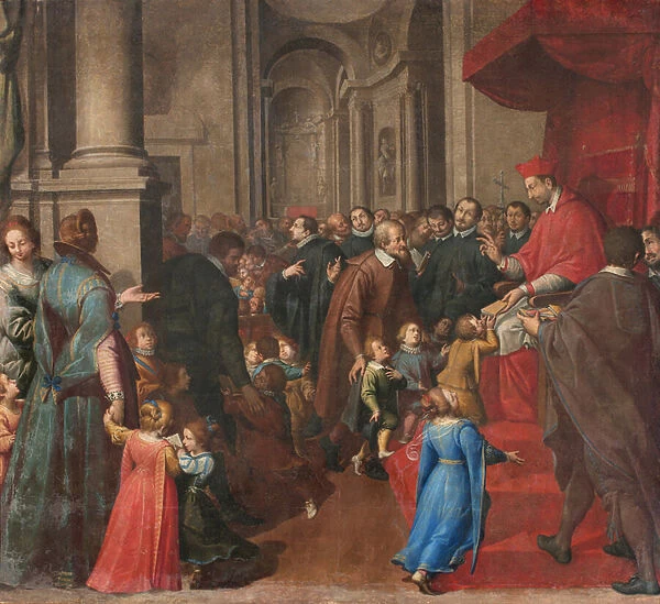 Milan, Church of San Francesco da Paola, Fratelli Campi, San Carlo establishes the school of Christian doctrine