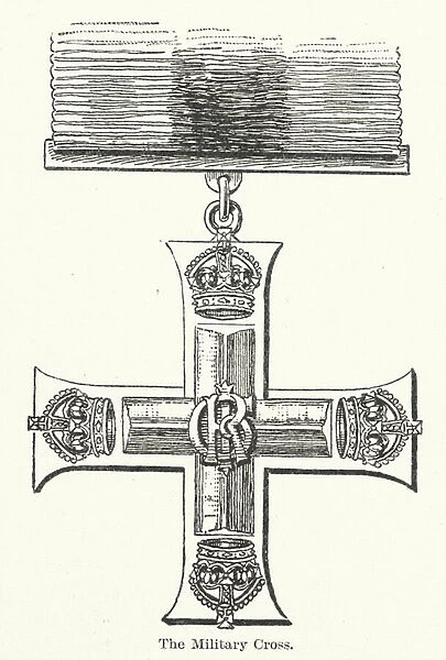 The Military Cross (litho)