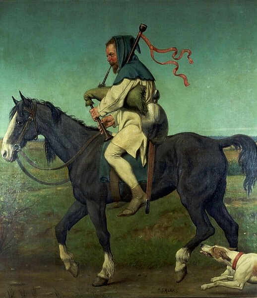 The Miller, from The Canterbury Tales, 1878 (oil on canvas)