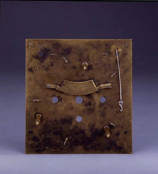 Detail of a miniature striking bracket clock, no. 222, c