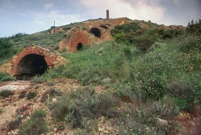 Framed Print : Mining structures, Monteponi, mining complexes of Iglesiente, Sardinia, Italy Framed Print : Mining structures, Monteponi, mining complexes of Iglesiente, Sardinia, Italy