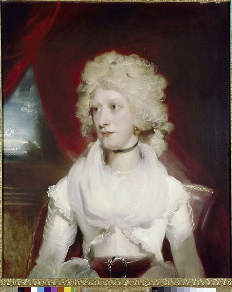 Miss Marthe Carr (oil on canvas, 1806)
