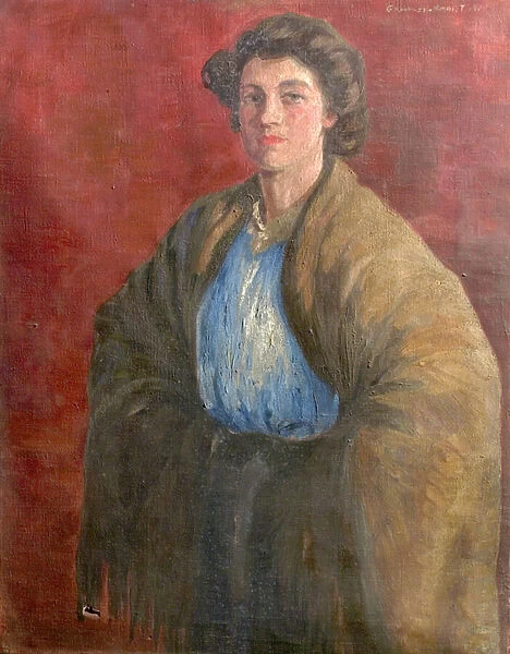 Miss Muriel Pratt in the Role of Fanny in Hindle Wakes (oil on canvas)