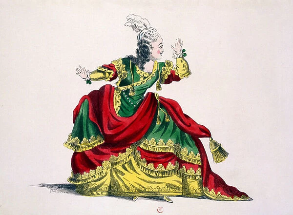Miss Sainval as Zenobie in Zenobie and Rhadamisthe
