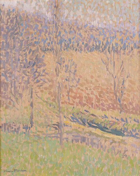 In the Mist, c. 1890-1910 (oil on canvas)