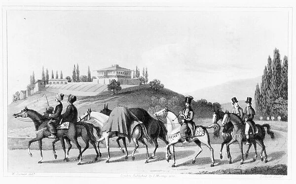 Mode of Travelling in Turkey, from Journal of a Tour in the Levant