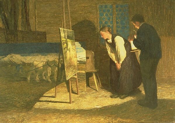 My Models, 1888 (oil on canvas)