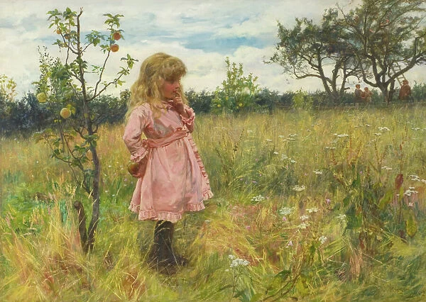 A Modern Eve, 1882 (oil on canvas)