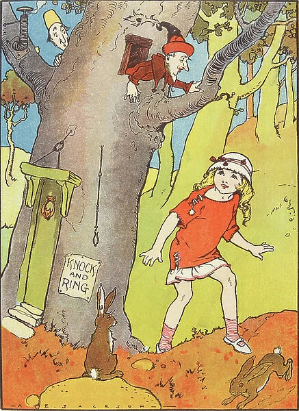 Molly's Adventure from Blackie's Children's Annual, Nineteenth Year Book (book illustration)