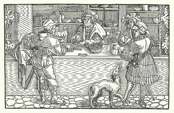 The Money Changer (engraving)
