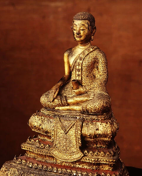 Monk image from the early 19th century (bronze)