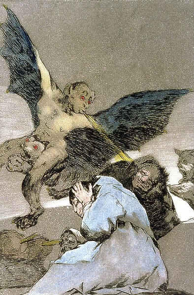 monsters, engraving 1797-1799