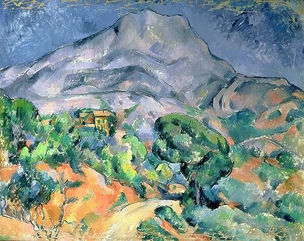 Mont Sainte-Victoire, 1900 (oil on canvas)
