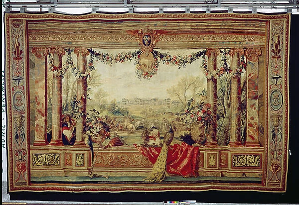 The Month of April  /  Chateau of Versailles, from the series of tapestries