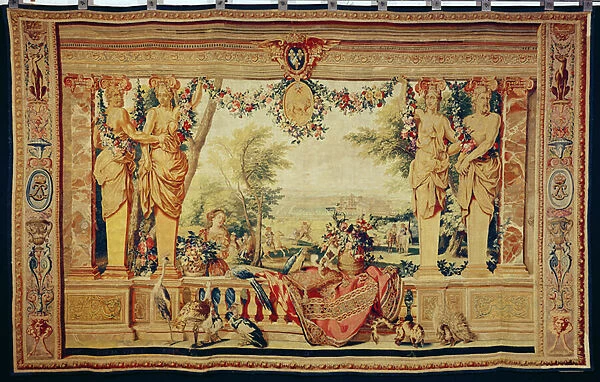 The Month of July  /  Chateau of Vincennes, from the series of tapestries