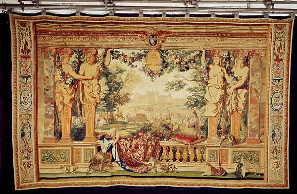 The Month of September  /  Chateau of Chambord, from the series of Tapestries