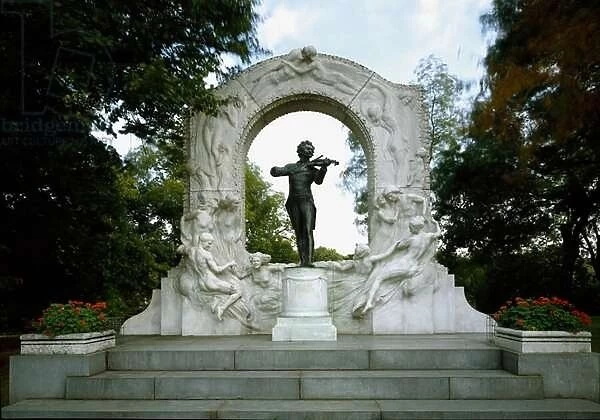 Monument to Johann Strauss II, 1921 (sculpture)